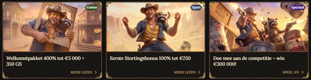 BetWest Promoties